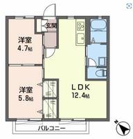 物件の間取り画像
