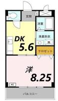 ヴァンクレールIの間取り
