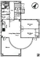 シオンズガーデン花川の間取り