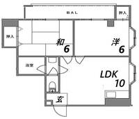 物件の間取り画像
