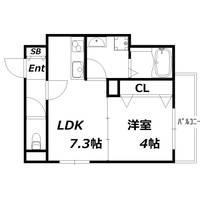 ソリティア芦屋西の間取り
