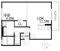 物件の間取り画像