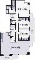 グランパラッシオ甲陽園の間取り