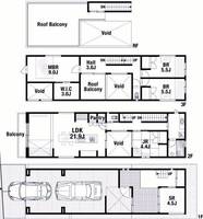 物件の間取り画像