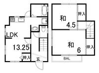 物件の間取り画像