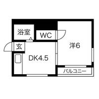 イナホハイツの間取り