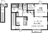 クックハウスの間取り