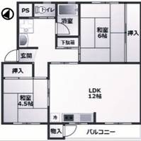 物件の間取り画像