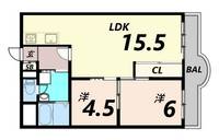 リアライズ立花の間取り