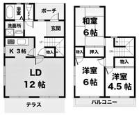 アネックスタウンの間取り