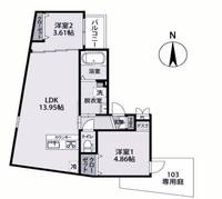 物件の間取り画像