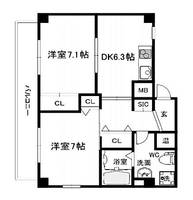 リアライズ昆陽の間取り