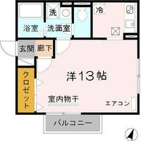 フィエルテ宝塚の間取り