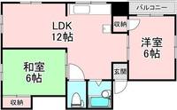 グリーンハイツ伊丹の間取り