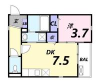 物件の間取り画像