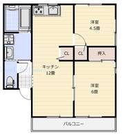 物件の間取り画像