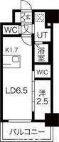 愛知県名古屋市中川区八熊1丁目(マンション)の賃貸物件1002の間取り