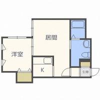 ブランノワール札幌駅前505の間取り