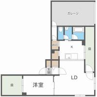 北海道札幌市東区北十三条東12丁目(マンション)の賃貸物件102の間取り