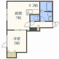 北海道札幌市手稲区前田一条1丁目(アパート)の賃貸物件101の間取り