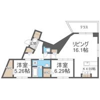 物件の間取り画像