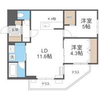 物件の間取り画像