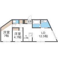 物件の間取り画像