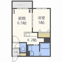 北海道札幌市手稲区前田六条10丁目(マンション)の賃貸物件301の間取り