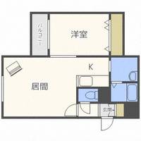 北海道札幌市南区南三十五条西10丁目(マンション)の賃貸物件301の間取り