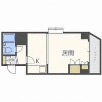 北海道札幌市北区北十八条西4丁目(マンション)の賃貸物件711の間取り
