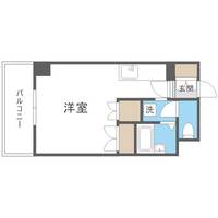 北海道札幌市北区北二十一条西4丁目(マンション)の賃貸物件406の間取り