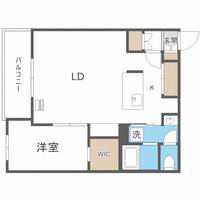 北海道札幌市東区北十七条東3丁目(マンション)の賃貸物件403の間取り