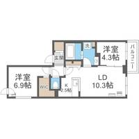 物件の間取り画像