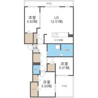 物件の間取り画像