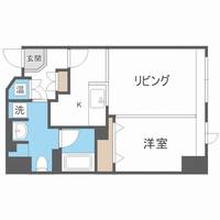 北海道札幌市北区北七条西6丁目(マンション)の賃貸物件802の間取り