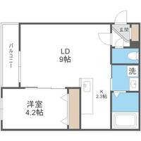 北海道札幌市北区北三十八条西8丁目(マンション)の賃貸物件103の間取り