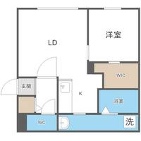 北海道札幌市白石区本通19丁目南(マンション)の賃貸物件の間取り