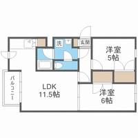 物件の間取り画像