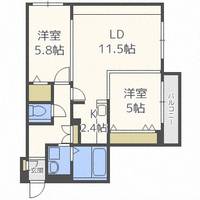 物件の間取り画像