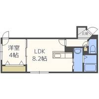 北海道札幌市北区北四十条西5丁目(マンション)の賃貸物件503の間取り