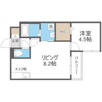 北海道札幌市豊平区美園九条3丁目(マンション)の賃貸物件403の間取り