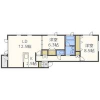 物件の間取り画像