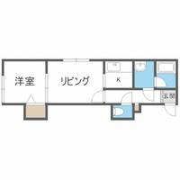フォーレスト円山北202の間取り