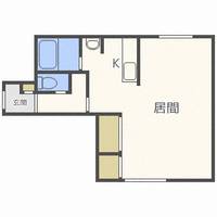 北海道札幌市中央区南六条西18丁目(マンション)の賃貸物件405の間取り
