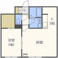 blanc本町(ブラン本町)102の間取り