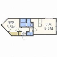 北海道札幌市西区発寒五条8丁目(マンション)の賃貸物件102の間取り