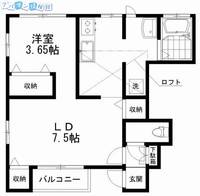 物件の間取り画像
