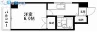 リバティプラザ東堀Ⅱの間取り