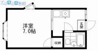 コーストフラッツ双葉102の間取り