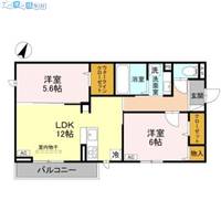 物件の間取り画像